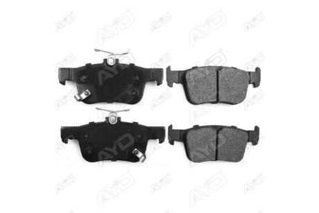 Колодки тормозные задние Honda Civic X (15-), Haval H6 (17-) PREMIUM AYD '1160386A