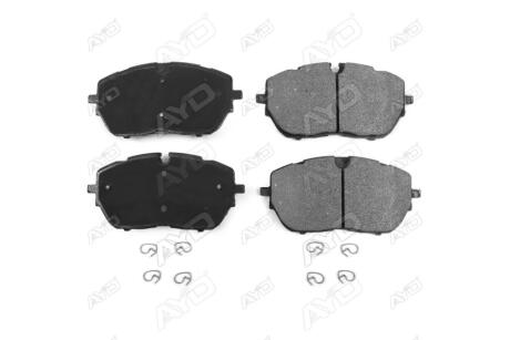 Колодки тормозные передние (с прижимными элементами) Citroen C5 (21-), Peugeot 3008 (16-) PREMIUM AYD '1160416A