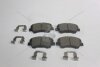 Колодки гальмівні передні (з прижимними елементамии) Hyundai Veloster (11-), Elantra (10-) PREMIUM AYD '1160447B (фото 4)