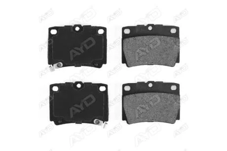 Колодки тормозные задние Mitsubishi Pajero Sport (08- 15-) PREMIUM (1160491A) AYD '1160491A