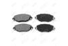 Колодки тормозные передние Ford Mondeo III (-07), Jaguar X-Type (-09) PREMIUM AYD '1160552A (фото 1)