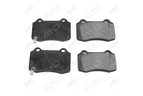 Колодки гальмівні задні Jeep Grand Cherokee IV (10-), Tesla MODEL S (5YJS) (12-), X (5YJX) (13-) PREMIUM AYD '1160612A