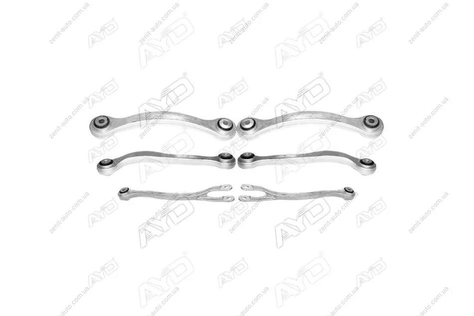Ремкомплект подвески задн (рычаги поперечн -6шт) MERCEDES-BENZ E-CLASS (VF211), (S211), SL (R230), CLS (C219) (-11) AYD 89-08574 (фото 1)