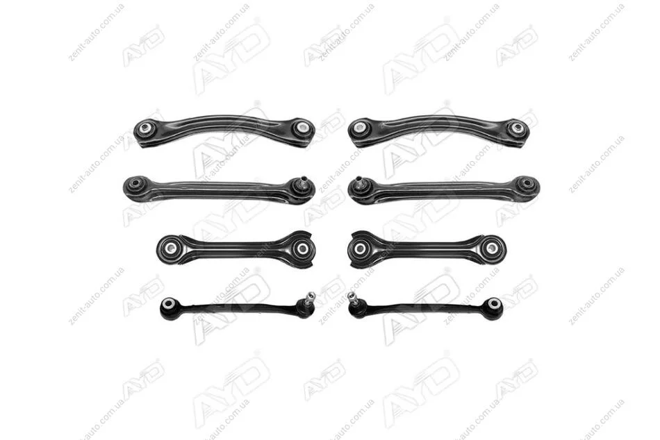 Ремкомплект подвески задн (рычаги 8шт) MERCEDES-BENZ C-CLASS (W203, S203) (-11), CLK (C209, A209) (-11) AYD 89-11655 (фото 1)