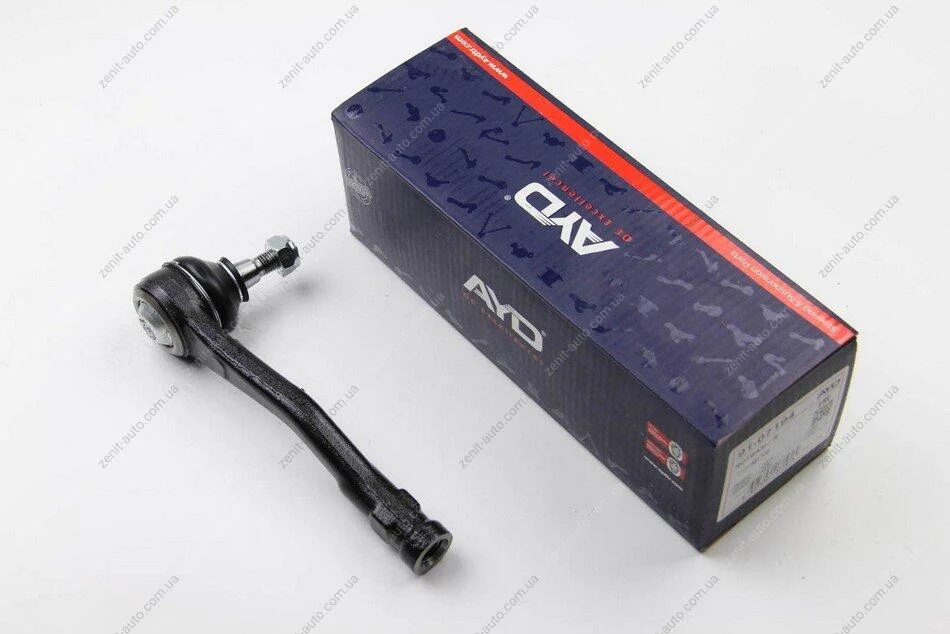 Наконечник рульовий прав (кон 12*15 L=165mm) PEUGEOT 308 (07-), PARTNER (08-), 3008 (08-), DS DS4 (15-) AYD 91-07194 (фото 1)