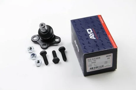 Опора шаровая рычага передн CITROEN C3 (02-), C4 CACTUS (14-), PEUGEOT 1007 (KM) (05-), 207 (06-) AYD 92-03366