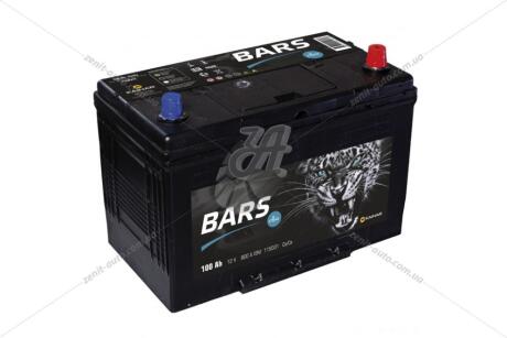 АКБ 6СТ-100 L+ (пт 800) (не обслуг) Asia BARS '090141
