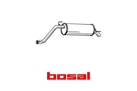Глушитель задняя часть FIAT GRANDE PUNTO (05-11) BOSAL 148-147