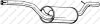 Глушник передній Ford C-Max 07-10, Focus 04-12, Focus C-Max 03-07, Volvo C30 06-13, S40 04-12, V50 04-12 BOSAL '154513 (фото 1)