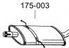 Глушитель алюминизированная cталь, средняя часть MERCEDES B180 2.0CDi (03/05-05/07) BOSAL 175-003 (фото 2)