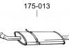 Глушитель алюминизированная cталь, средняя часть MERCEDES B170 1.7 03/05-02/07 BOSAL 175-013 (фото 2)
