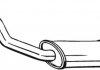 Глушитель, алюм. сталь, передняя часть PEUGEOT PARTNER 03-08 BOSAL '190-171 (фото 2)