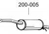 Глушник алюмінізована сталь, задня частина DACIA LOGAN MCV 1.4i (00/07-) STW BOSAL 200-005 (фото 2)