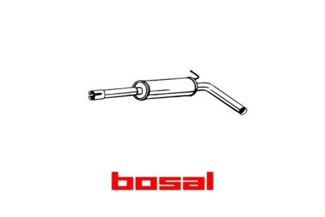 Глушитель передняя часть SKODA FABIA 10- BOSAL 220-015