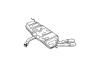 Глушник, алюм. сталь, задн. частина VOLKSWAGEN GOLF VI 2.0 TDi (10/08-11/12) HTB / 2.0 TDi (01/09-) BOSAL 233-493 (фото 3)