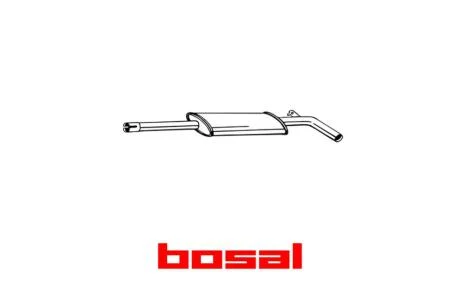 Глушник середня частина RENAULT MEGANE II 02- (279-917) BOSAL '279-917