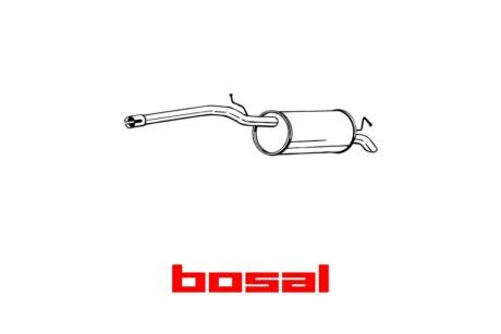Глушник задня частина VW CADDY Maxi III, IV BOSAL 280-161