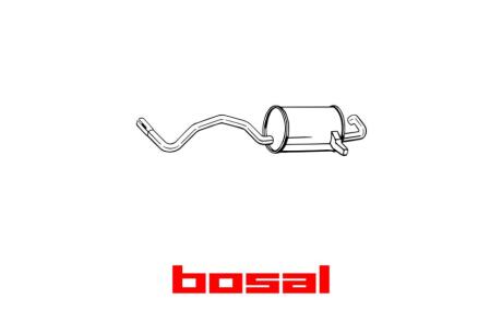 Глушитель задняя часть RENAULT MEGANE II (02-10), RENAULT Scenic (03-08) BOSAL 280-815