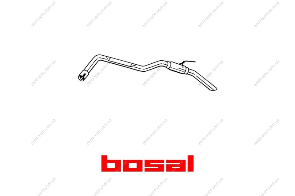 Глушитель задняя часть NISSAN PATHFINDER (05-14) (281-881) BOSAL '281881 (фото 1)