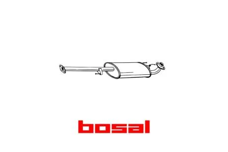 Глушитель задняя часть LAND CRUISER BOSAL 282-863