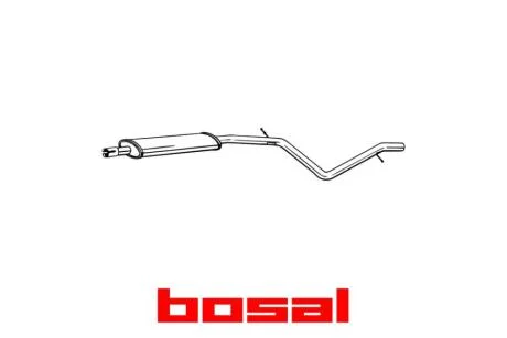 Глушитель средняя часть DACIA LOGAN MCV 07- BOSAL 285-385