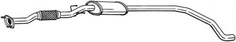 Глушник, алюм. сталь, передн. част. FIAT GRANDE PUNTO (05-) BOSAL 289-037