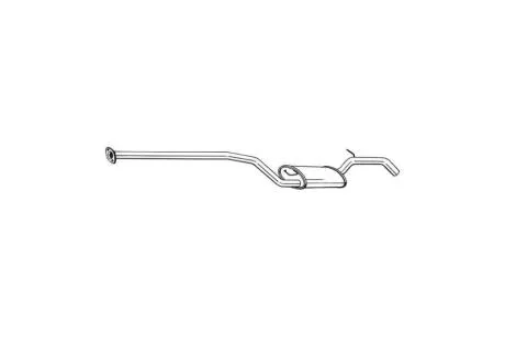 Глушник, алюм. сталь, передн. част. FORD FOCUS (10-) BOSAL 291-027