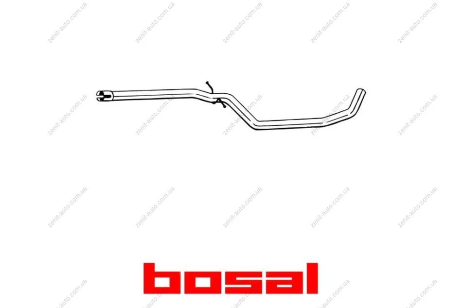 Труба выхлопная VW TOURAN 04- BOSAL 850-001 (фото 1)
