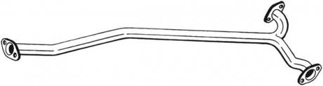 Глушитель алюминизированная cталь, передняя часть MAZDA 6 07- BOSAL 850-161
