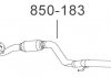 Труба приемная (штаны) Ланос 1,5 (Евро-2) алюминизированная cталь BOSAL 850-183 (фото 3)
