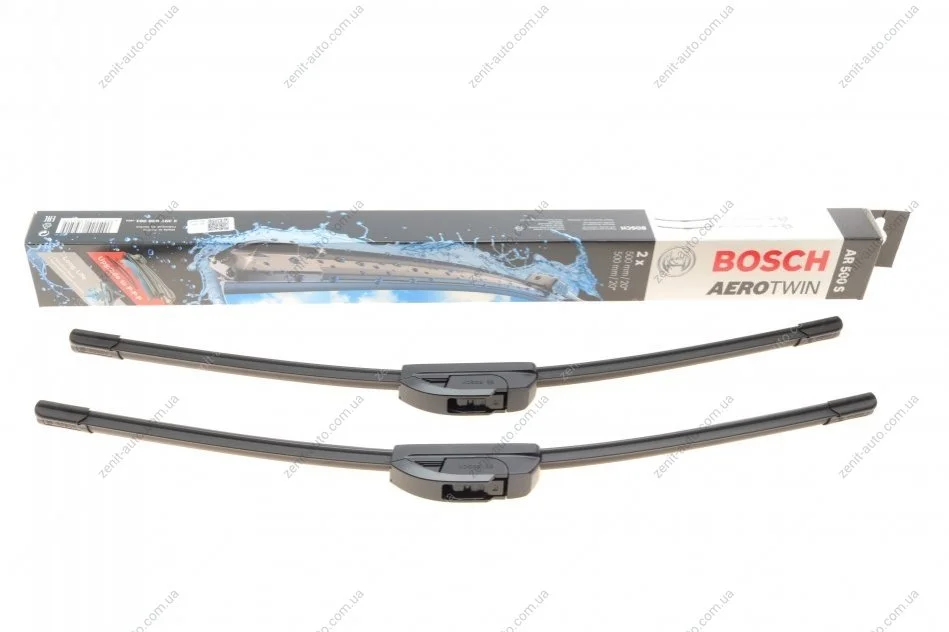 Щетка стеклоочистителя бескаркасная Aerotwin 500/500 BOSCH 3397009081 (фото 1)