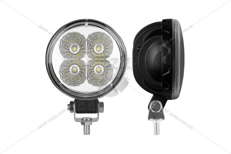 Фара світлодіодна 10-30V 12W (4x3W) 880Lm EPISTAR FLOOD розсіяний BREVIA '10601RFX1