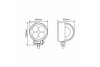 Фара світлодіодна 10-30V 12W (4x3W) 880Lm ERISTAR 4D SPOT точковий BREVIA '10602RLX1 (фото 5)
