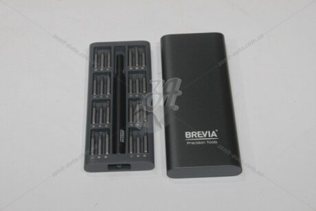 Викрутка з насадками 24в1 преміум кейс BREVIA '55024MMC