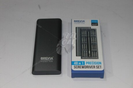Викрутка з насадками 48в1 преміум кейс BREVIA '55048MMC