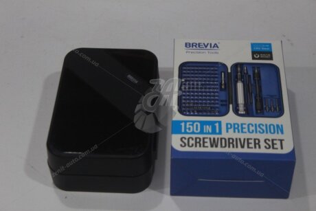 Викрутка з насадками 150в1 BREVIA '55150MPC