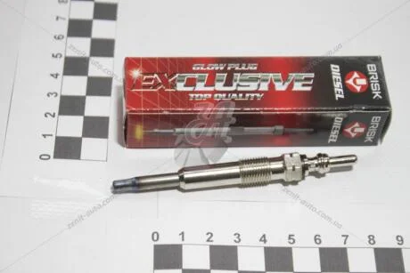 Свеча накаливания EXCLUSIVE Pin Ø4 90x24mm BRISK 01S518E