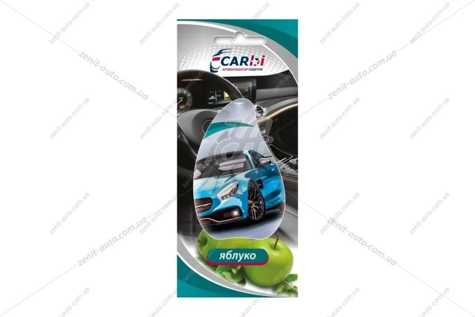 Ароматизатор повітря гелевий Яблуко 9мл CARbi BI2617 (фото 1)