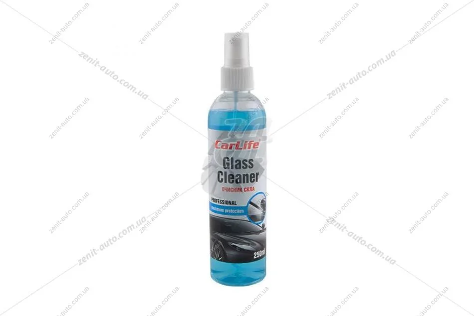 Очищувач для скла спрей Glass Cleaner 250мл CARLIFE CarLife CF028 (фото 1)