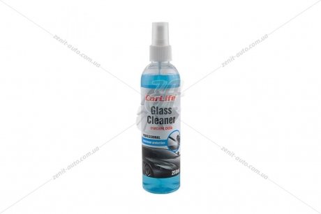 Очищувач для скла спрей Glass Cleaner 250мл CarLife CF028