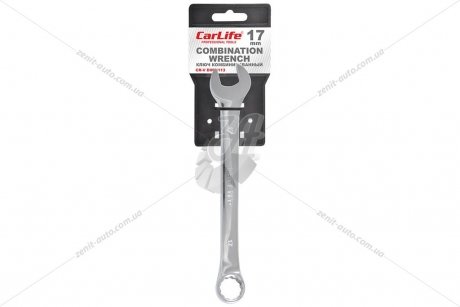 Ключ рожково-накидной 17мм CR-V CarLife WR4017 (фото 1)