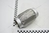 Гофра глушителя (64*150) 3-х слойная (длин/фланец) CarLine CarLine CL 64х150 (фото 1)
