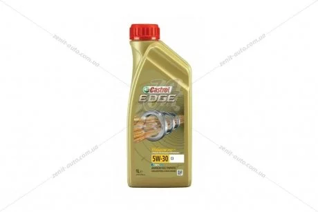 Масло ДВС 5W-30 Castrol EDGE C3 API SN/CF, ACEA C3, GM dexos2, 4л, синт. CASTROL 1552FF