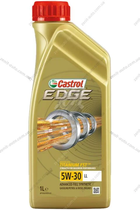 Олива моторна 5W-30 Castrol EDGE LL ACEA C3, VW 504 00/507 00, 1л, синт. CASTROL 15665F (фото 1)