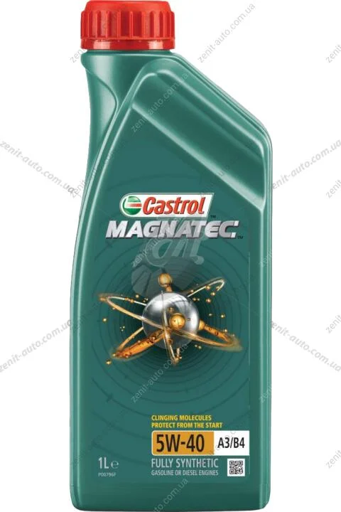 Масло ДВС 5W-40 Castrol MAGNATEC API SN/CF, ACEA A3/B4, 1л, синт. CASTROL 15C9D0 (фото 1)
