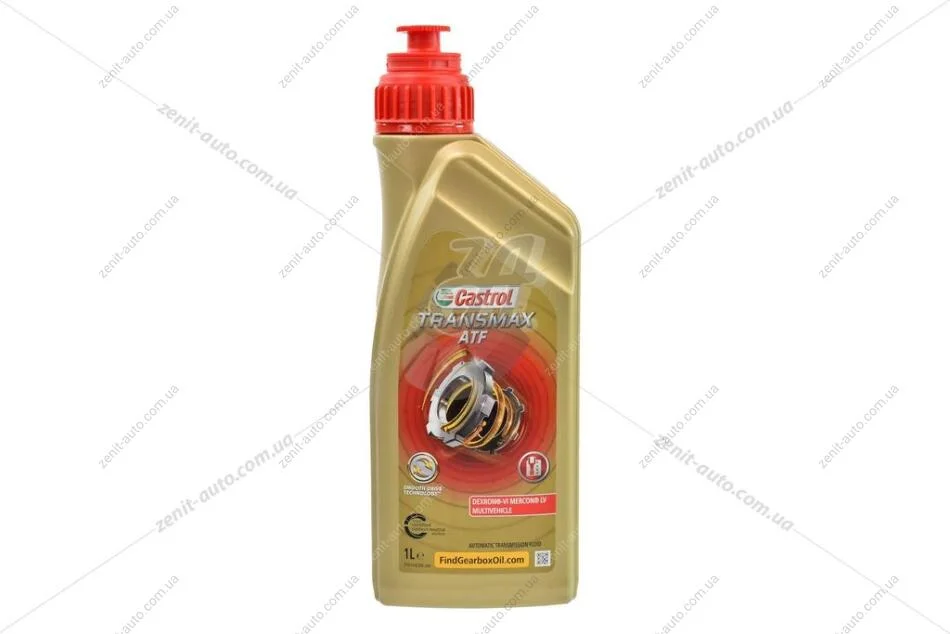 Масло трансмисс. Castrol TRANSMAX ATF DEXRON VI MERCON LV MULTIVEHICLE, 1л, синт. CASTROL 15D73A (фото 1)