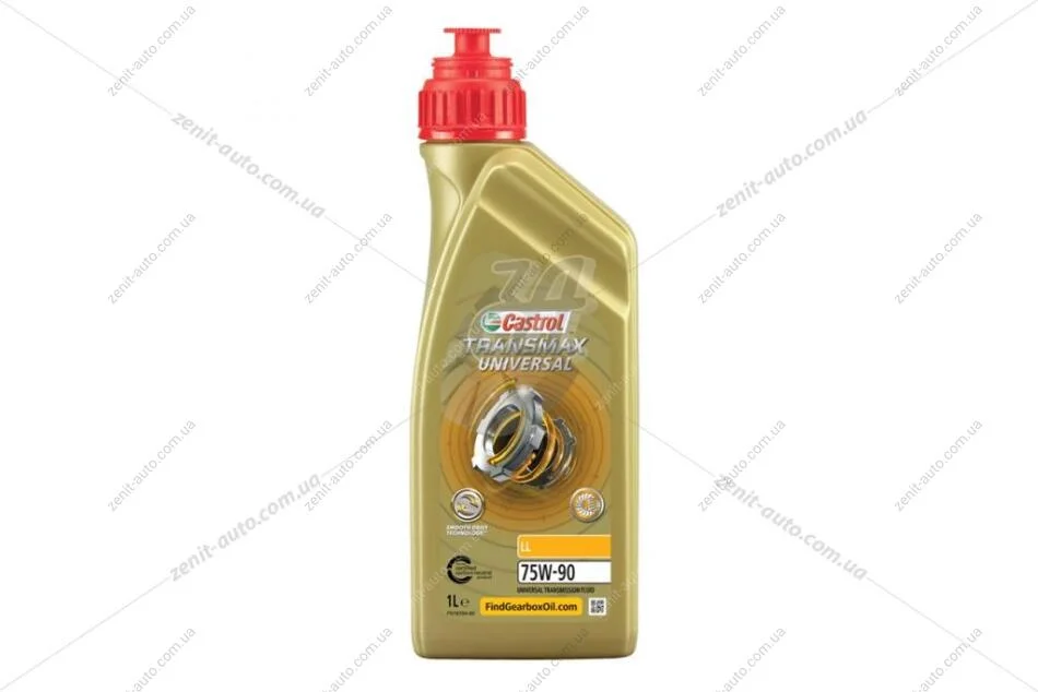 Масло трансмисс. 75W-90 Castrol TRANSMAX UNIVERSAL LL, GL-4/GL-5, 1л, синт. CASTROL 15DD0D (фото 1)