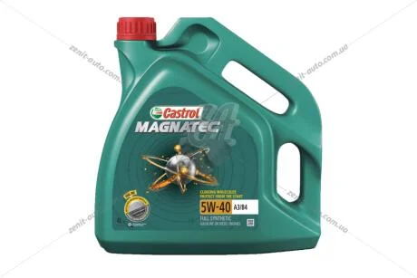 Масло ДВС 5W-40 Castrol MAGNATEC API SN/CF, ACEA A3/B4, 4л, синт. CASTROL '15F64A