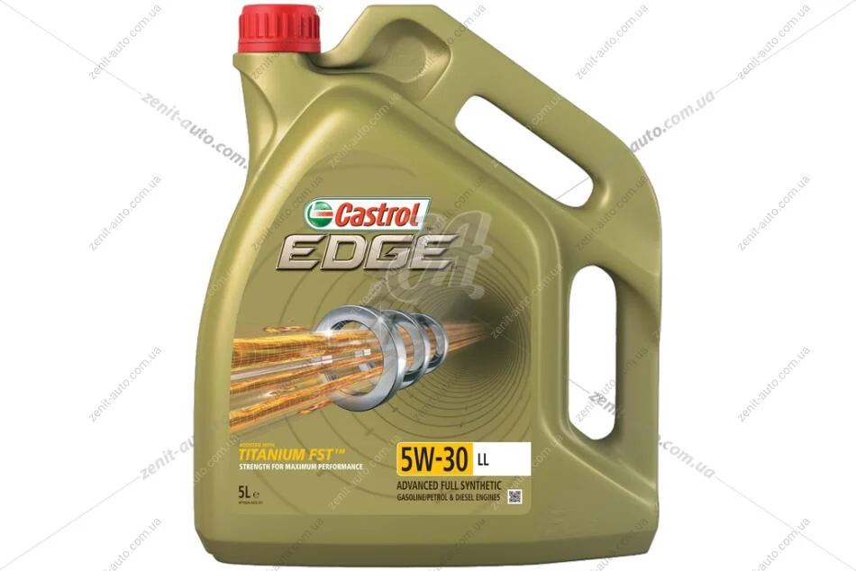 Олива моторна 5W-30 Castrol EDGE LL ACEA C3, VW 504 00/507 00, 5л, синт. CASTROL 15F7E7 (фото 1)