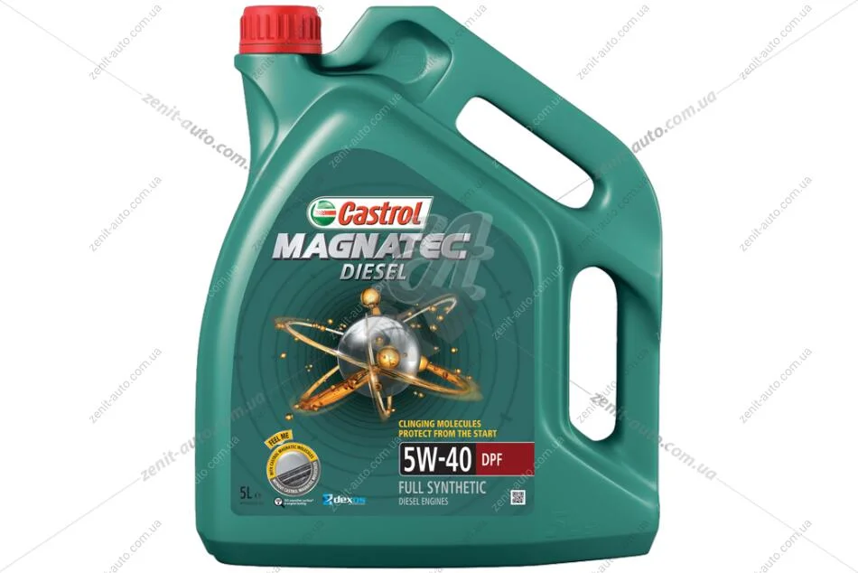 Масло ДВС 5W-40 Castrol MAGNATEC DIESEL DPF API SN/CF, ACEA C3, GM dexos2, 5л,синт. CASTROL '15F913 (фото 1)